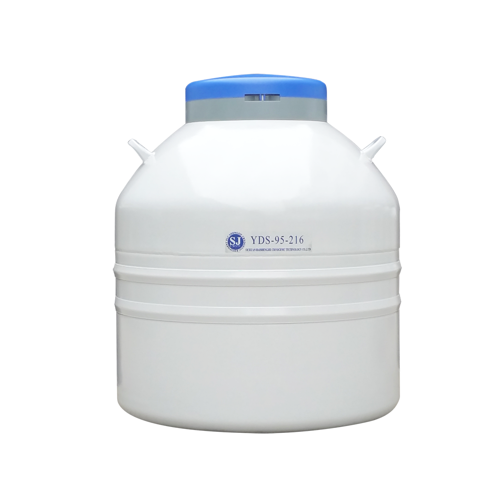 Aluminum Alloy Small Capacity Liquid Nitrogen Tank Container Laboratory